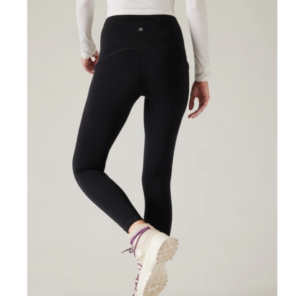 Athleta Altitude Stash HIgh Rise Polartec Power Stretch Tight Size S/T